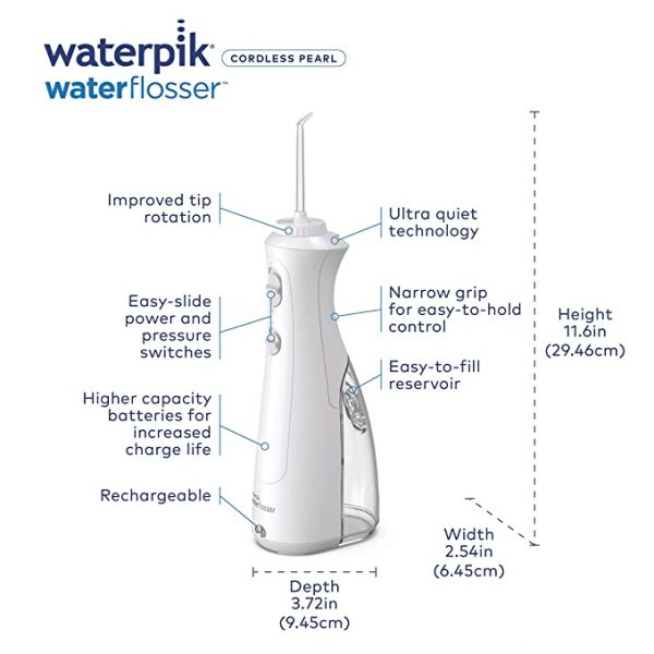 Waterpik Cordless Pearl Rechargeable Flosser - Image 6