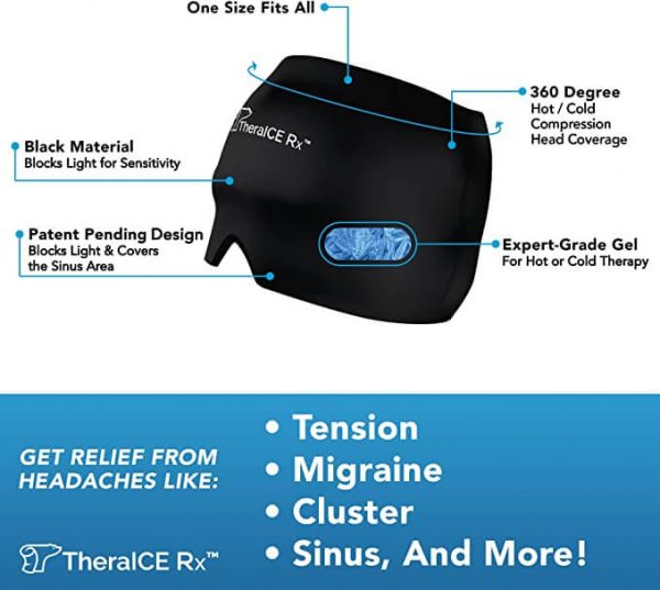 TheraICE Rx Form Fitting Gel Ice Headache - Image 4