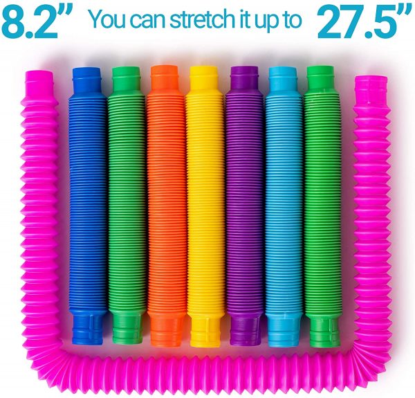 Nutty toys 8 Pk Pop Tube Sensory Toys - Image 5