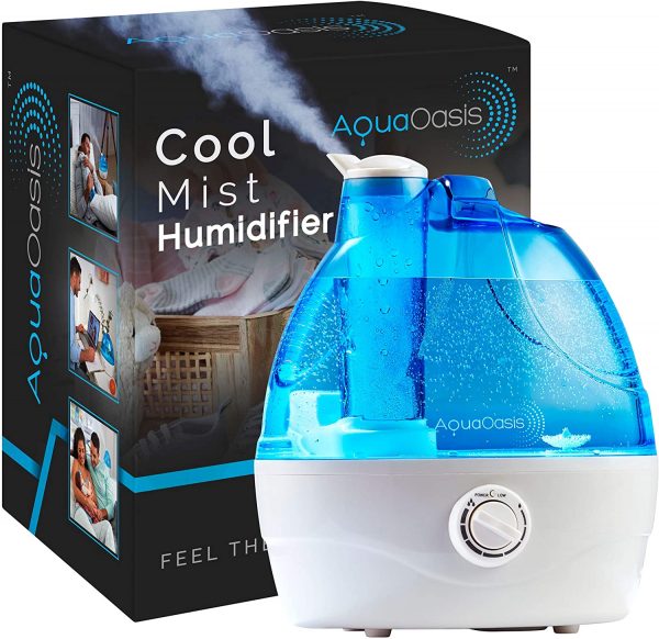 AquaOasis™ Cool Mist Humidifier {2.2L Water Tank}