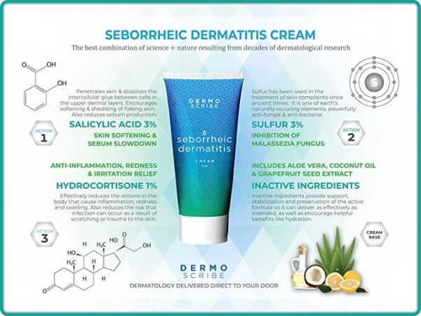 Dermoscribe’s Seborrheic Dermatitis 2oz - Image 3